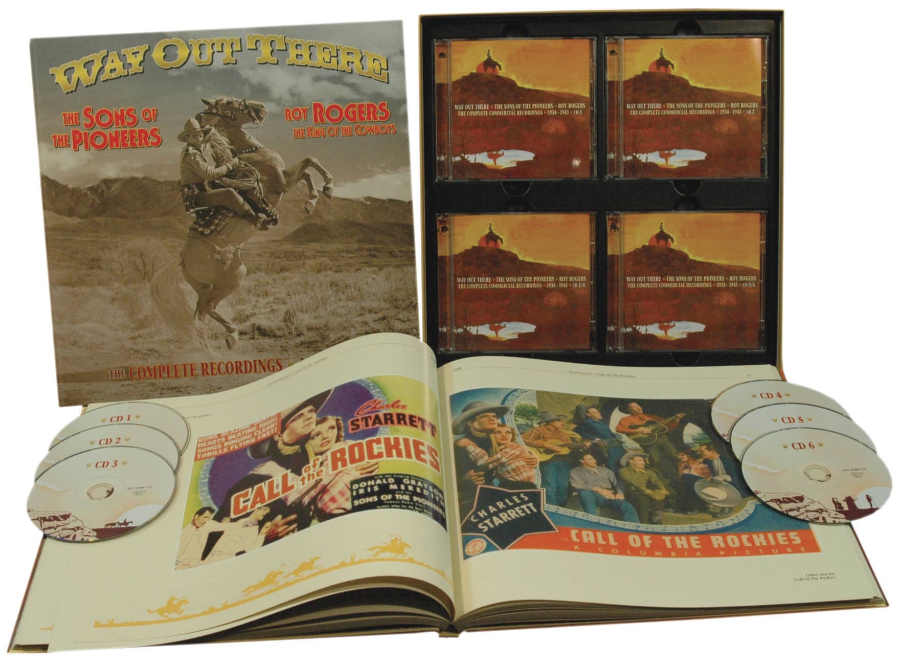 SONS OF THE PIONEERS Box set: Way Out There (6-CD Deluxe Box Set