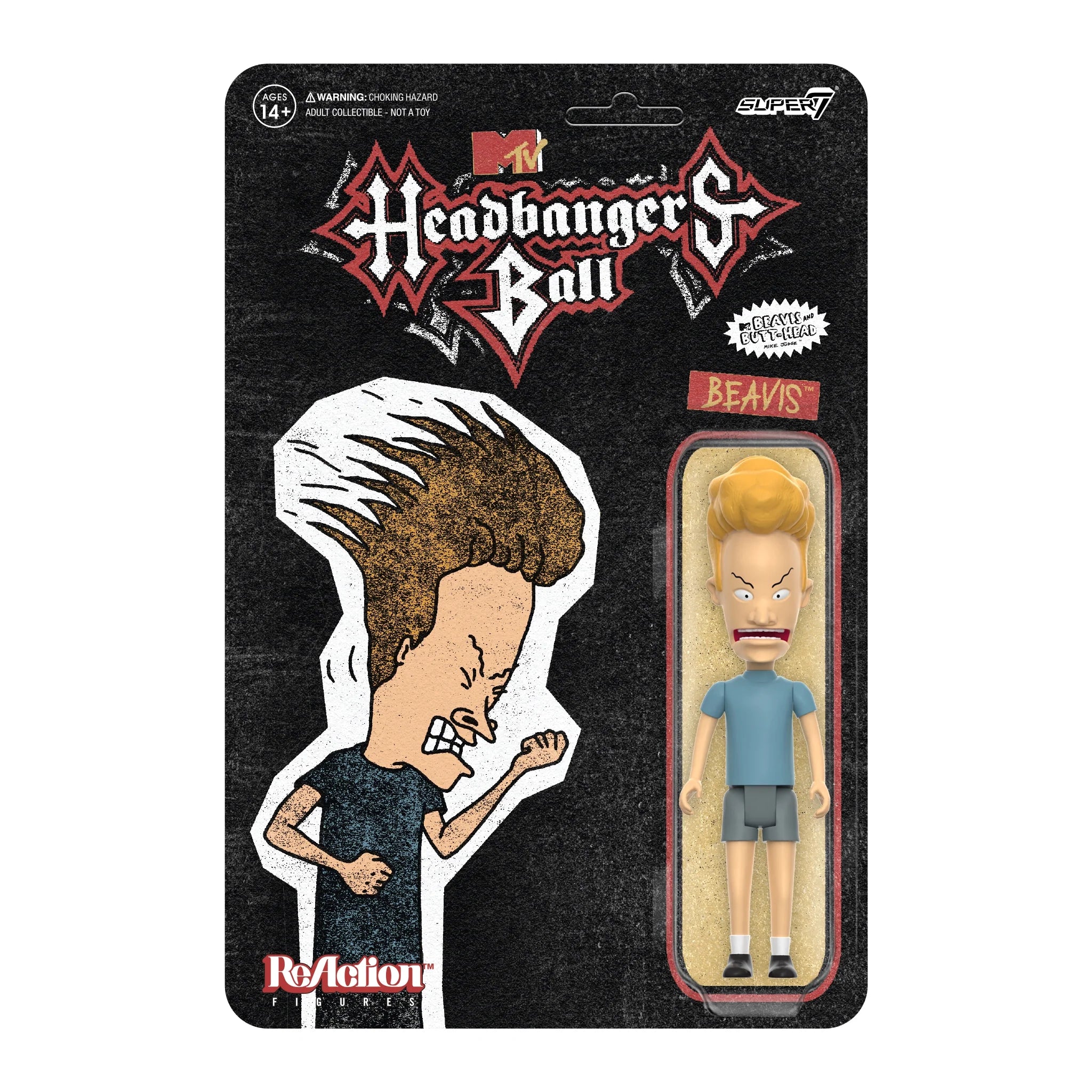 Beavis and Butt-Head ReAction Wave 3 Beavis (Headbanger's Ball