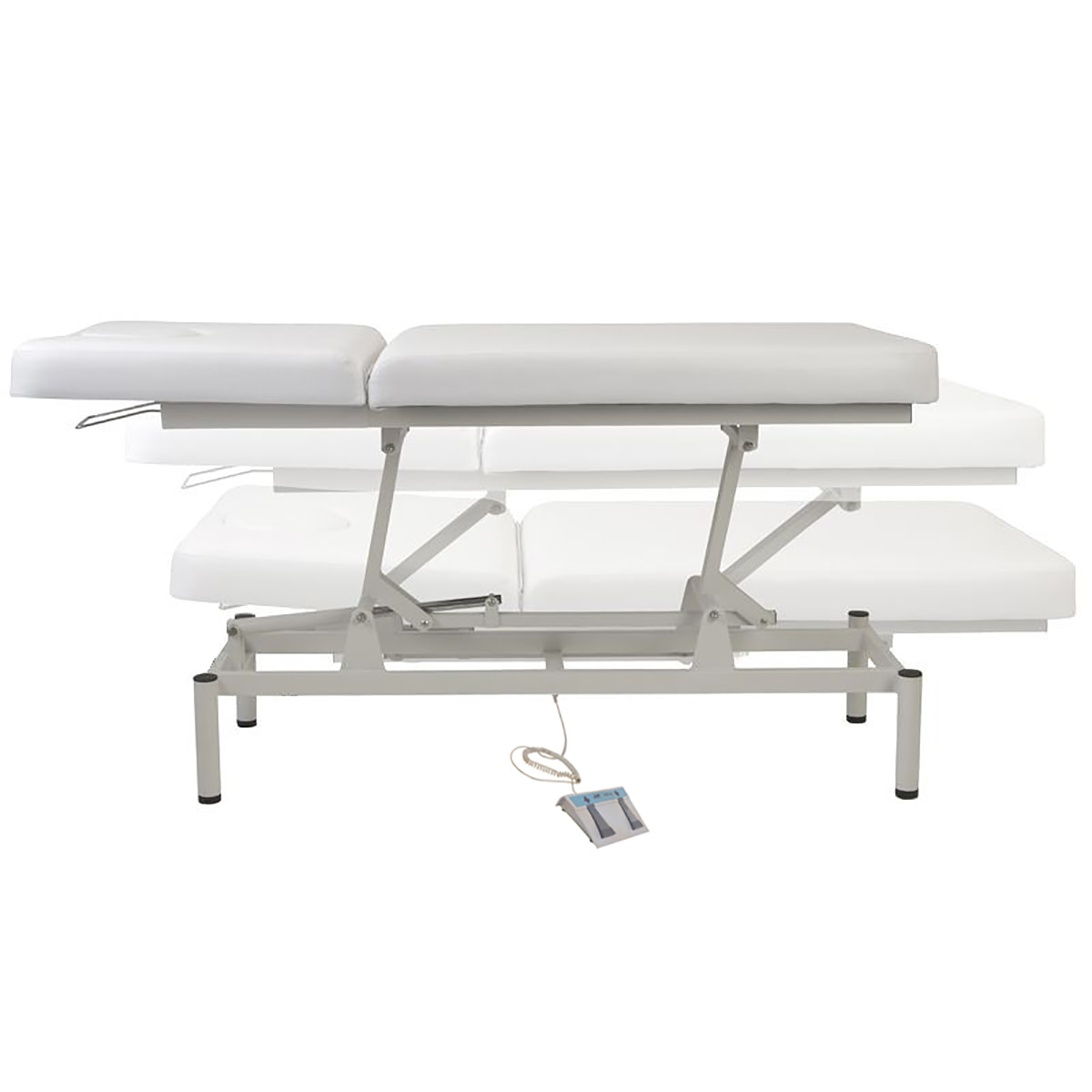 電動昇降リクライニングベッドEX（オメガ式・フェイスマット付）【完全