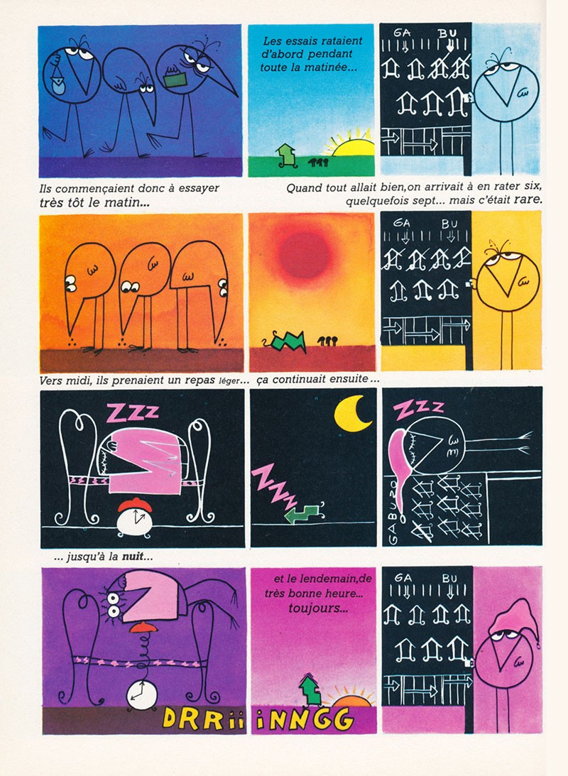 Les shadoks -2- Pompe à rebours