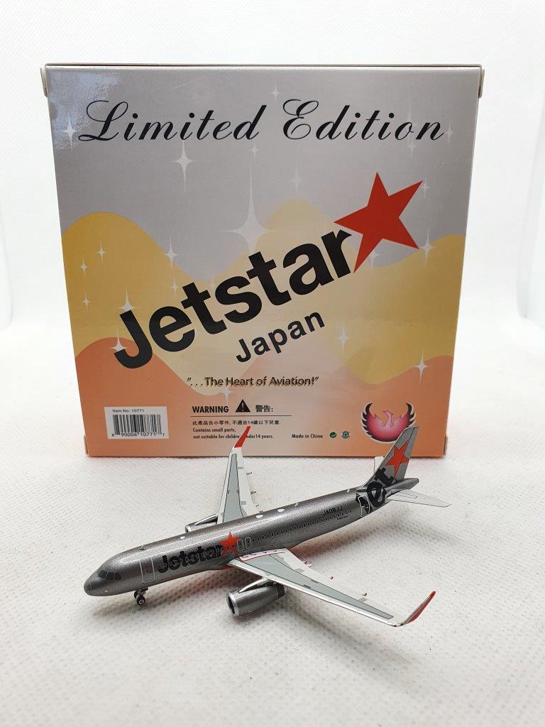 Phoenix 1:400 Jetstar Japan JA08JJ Airbus A320-200 SL