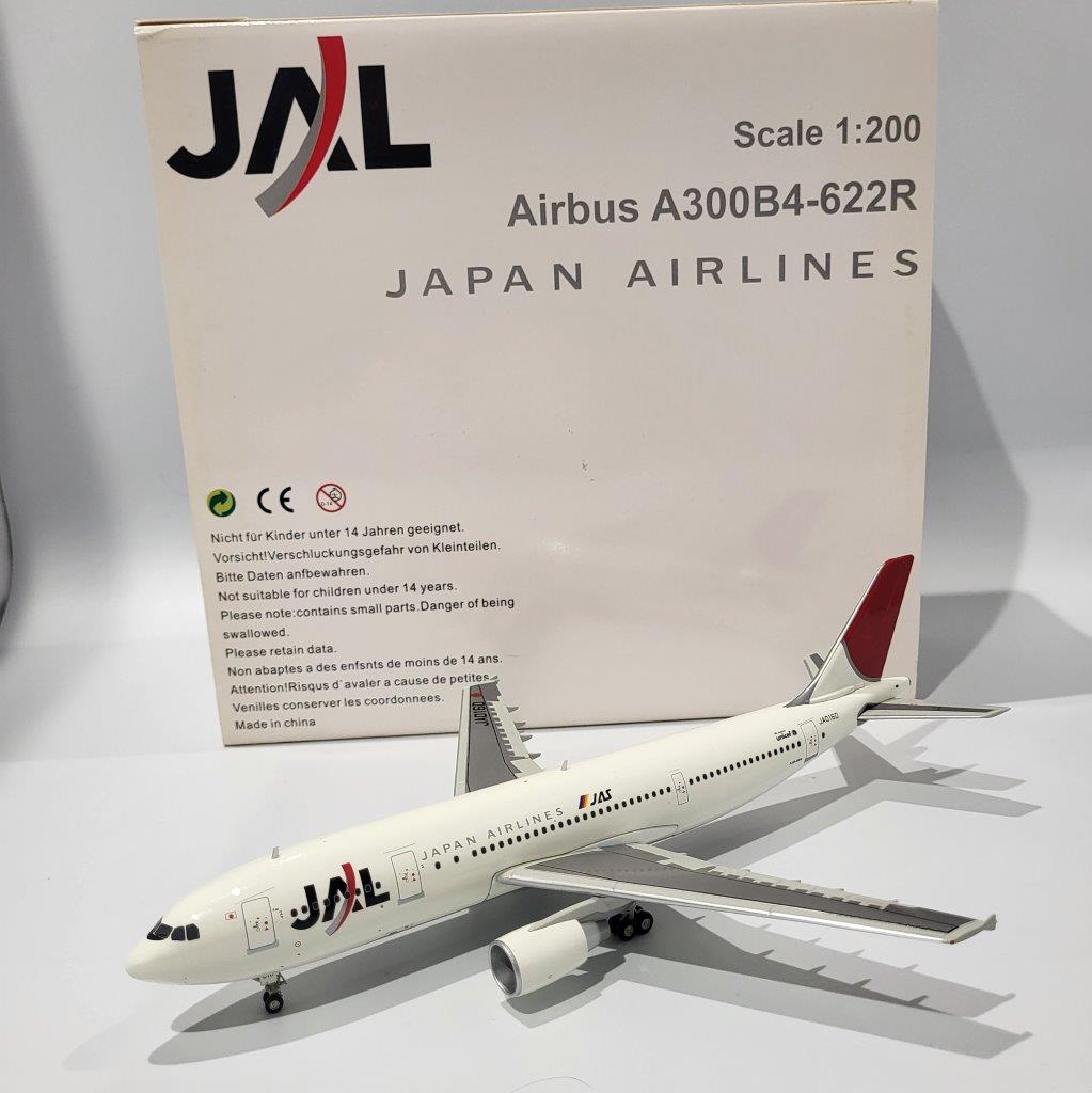 JC Wings 1:200 JAL Japan Airlines JA016D Airbus A300-600