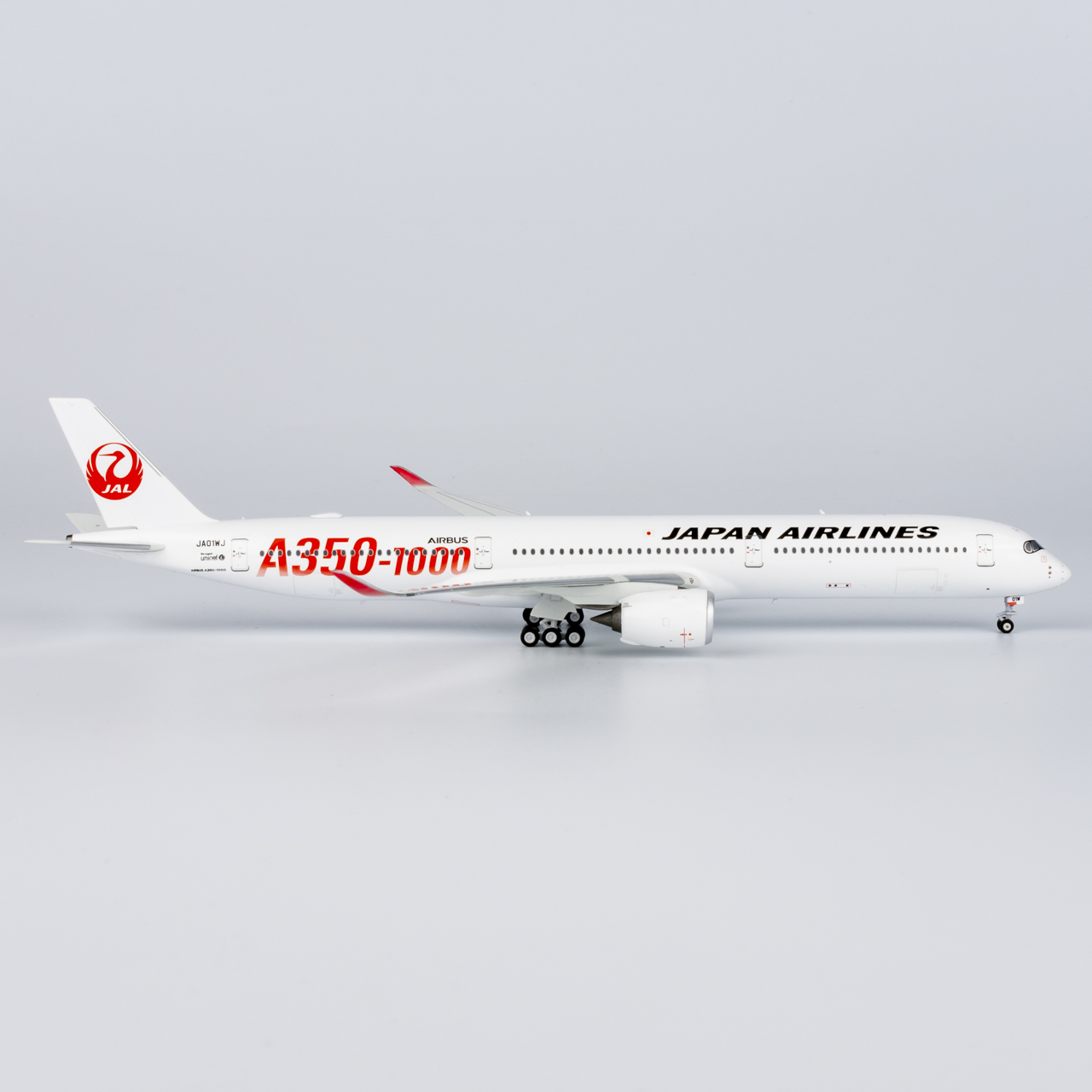 NG Models 1:400 JAL Japan Airlines JA01WJ Airbus A350-1000