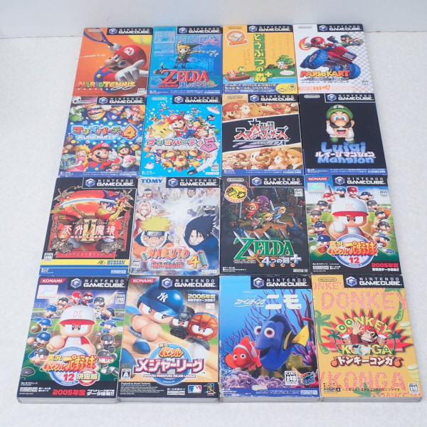宅配買取】思い出あふれる『ゲームキューブ』のソフトのコレクションを
