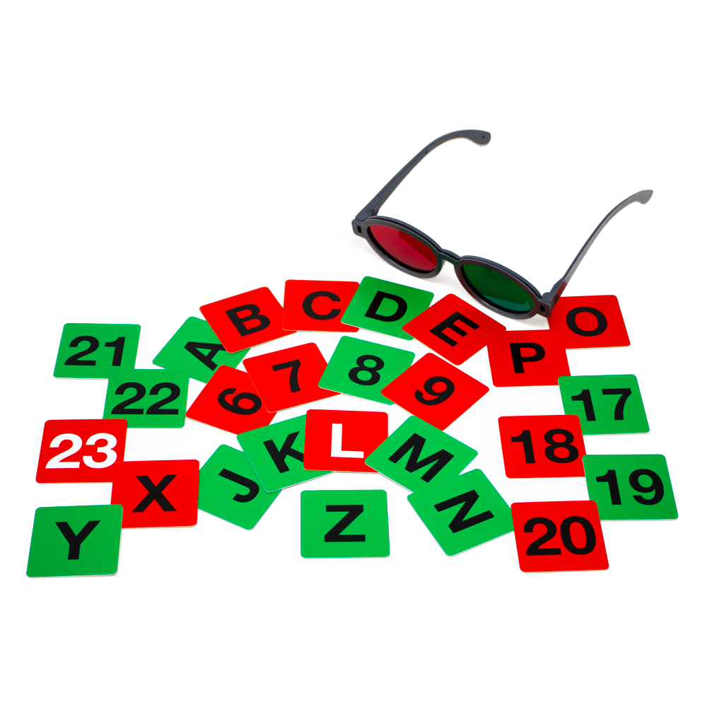 Zilnicki Anti-Suppression Squares - MFBF Vision Therapy Tool