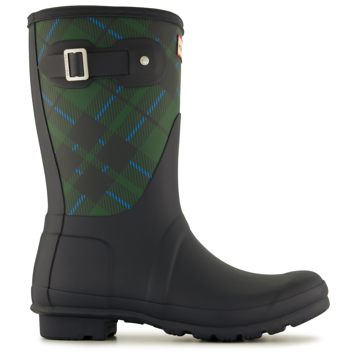 Hunter Boots Original Short Tartan Printed - Wellington boots