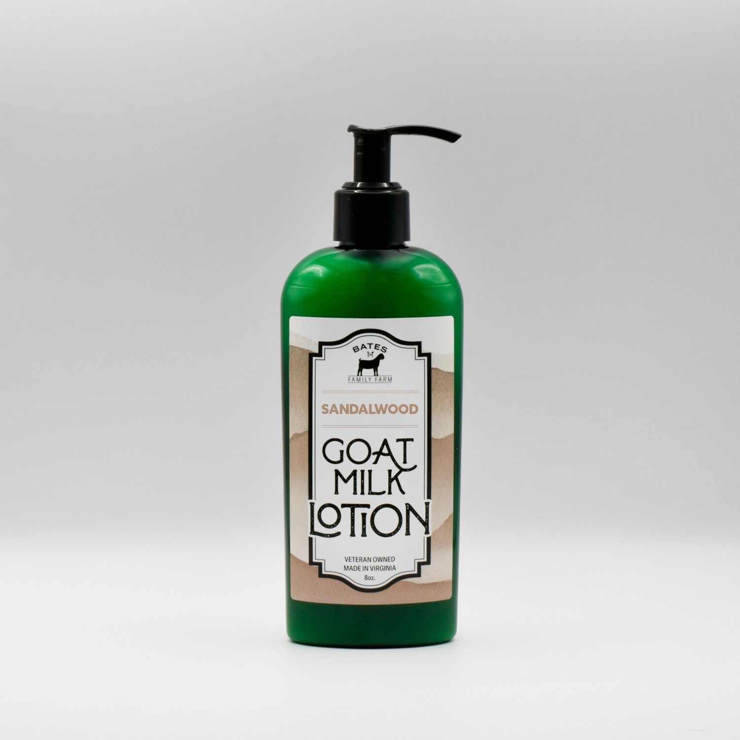 Sandalwood, 8oz Lotion | Bates Family Farm