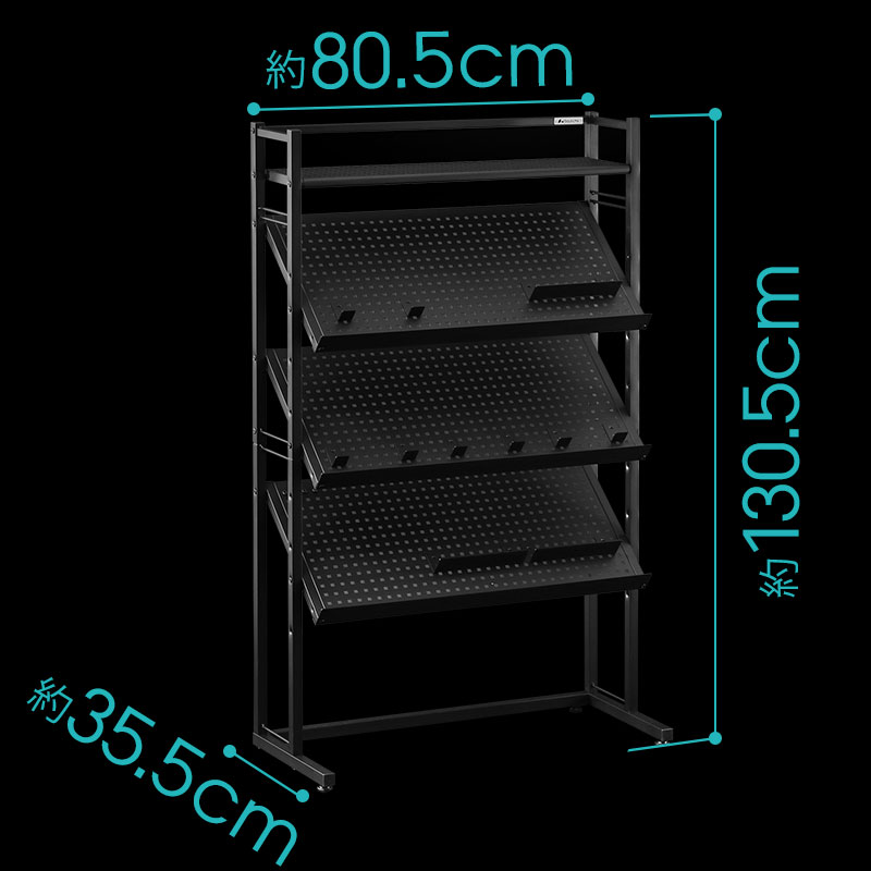 ゲーム機ディスプレイラック BHS-800G | Bauhütte®
