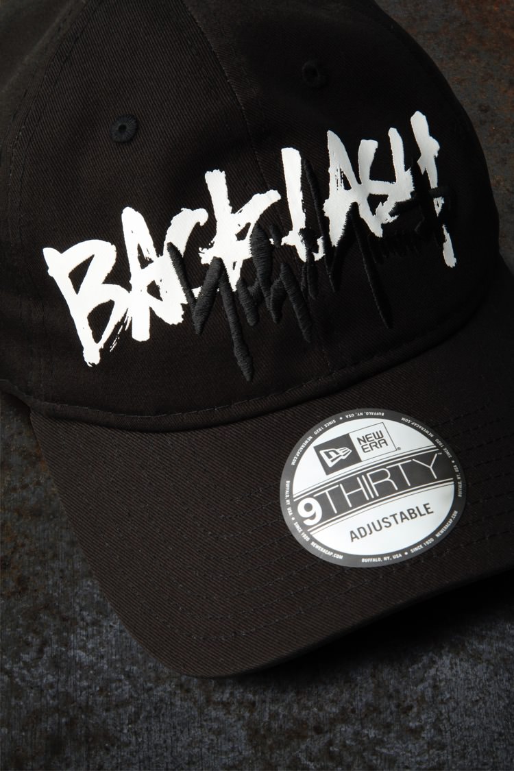 ISAMU KATAYAMA BACKLASH x Yohji Yamamoto x NEWERA TRIPLE NAME CAP