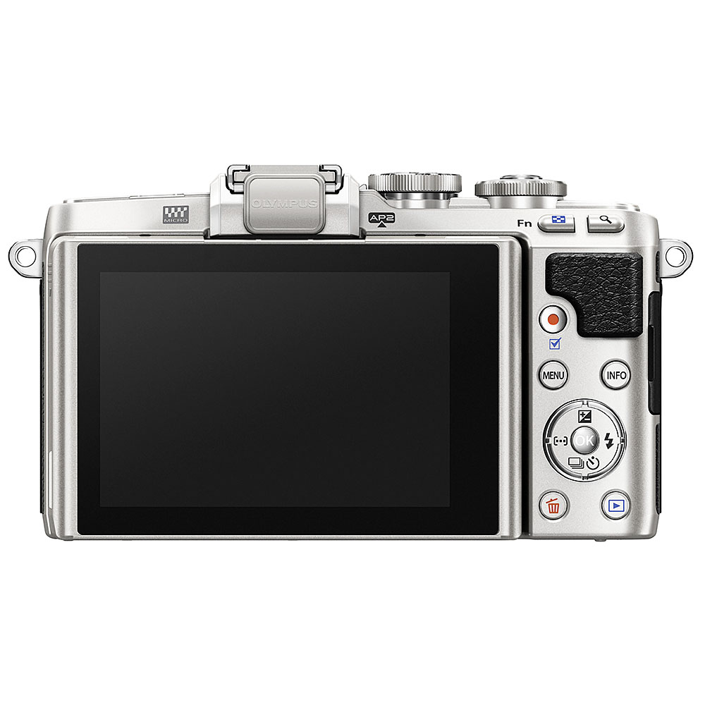 Olympus PEN E-PL7 Micro 4:3 Mirrorless Silver Camera with 14-42mm