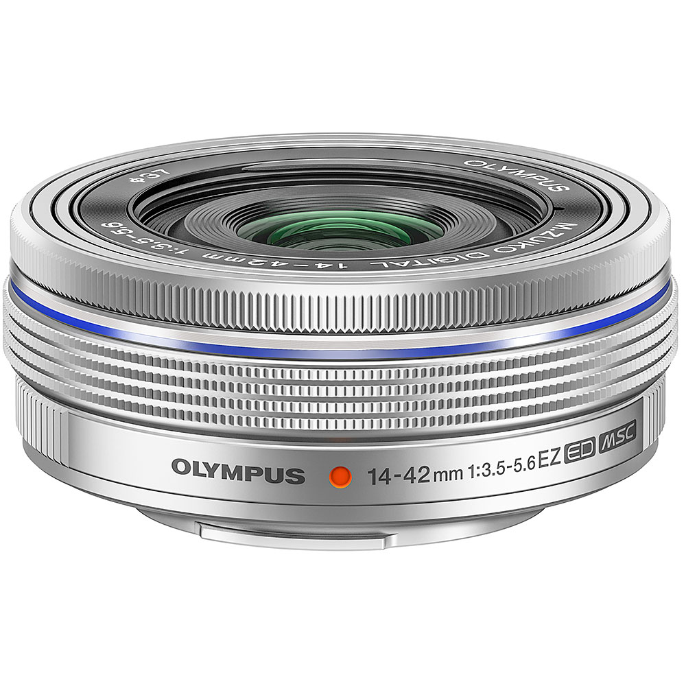 Olympus 14-42mm f3.5-5.6 EZ ED M. Silver Lens
