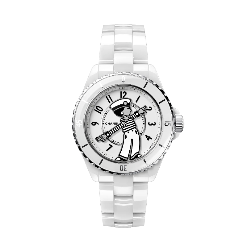Mademoiselle J12 La Pausa Watch, 38 mm - H7481