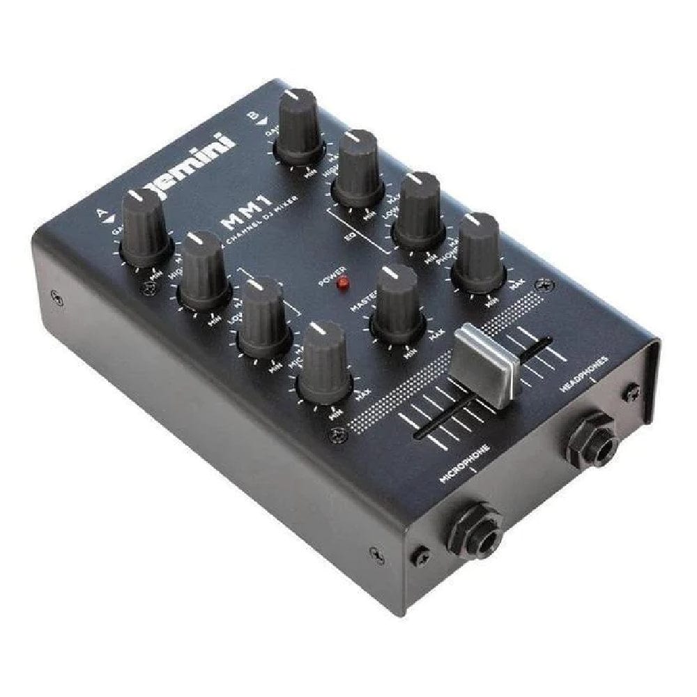 Gemini MM1 2-Channel Pocket-Sized DJ Mixer – BAJAAO.COM