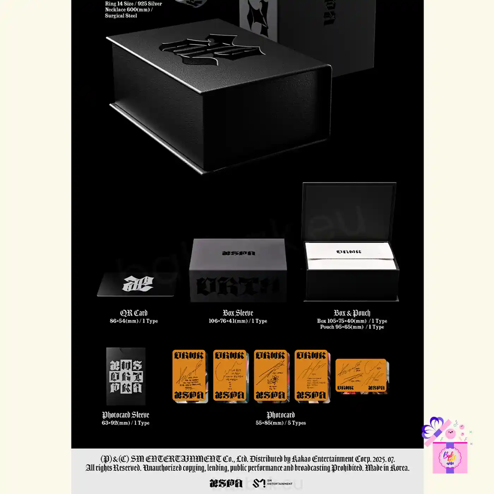 aespa – Dirty Work (Limited Dirty Crew Ring Ver.) [Single Album