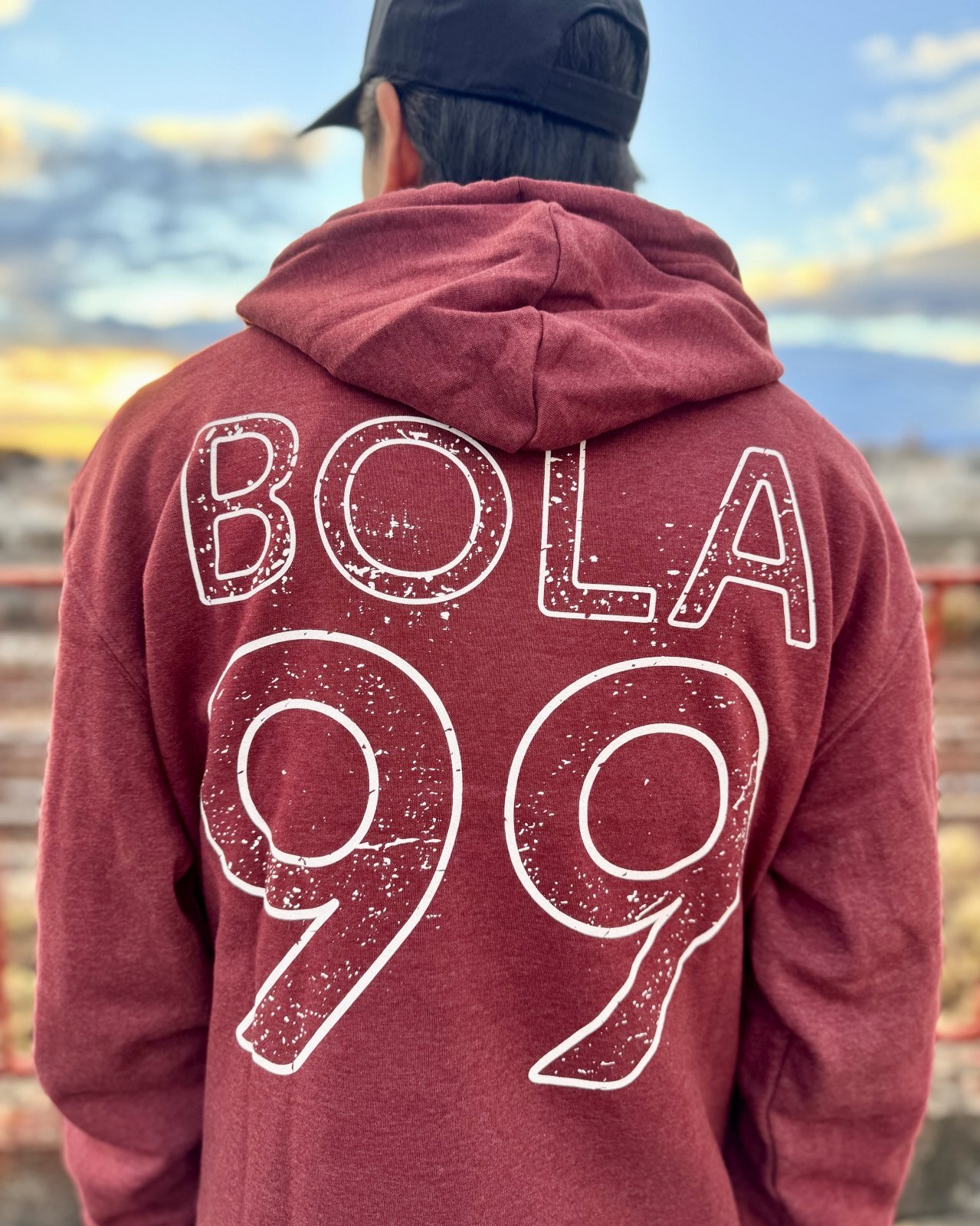 RAGE AGAINST THE MACHINE / Battle 99 プルオーバーパーカー MAROON