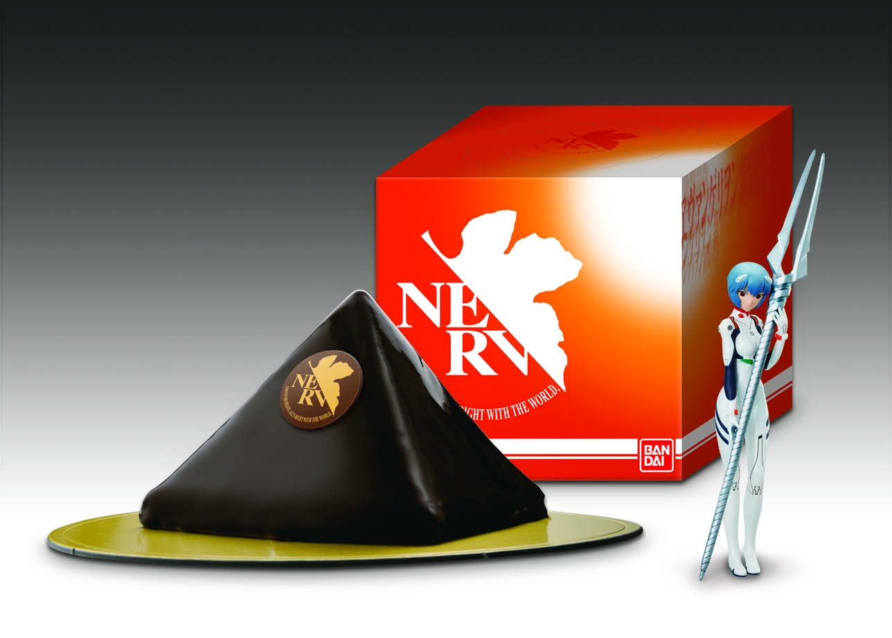 エヴァンゲリオンケーキ（ネルフ本部型ケーキ）｜発売日：2010年11月