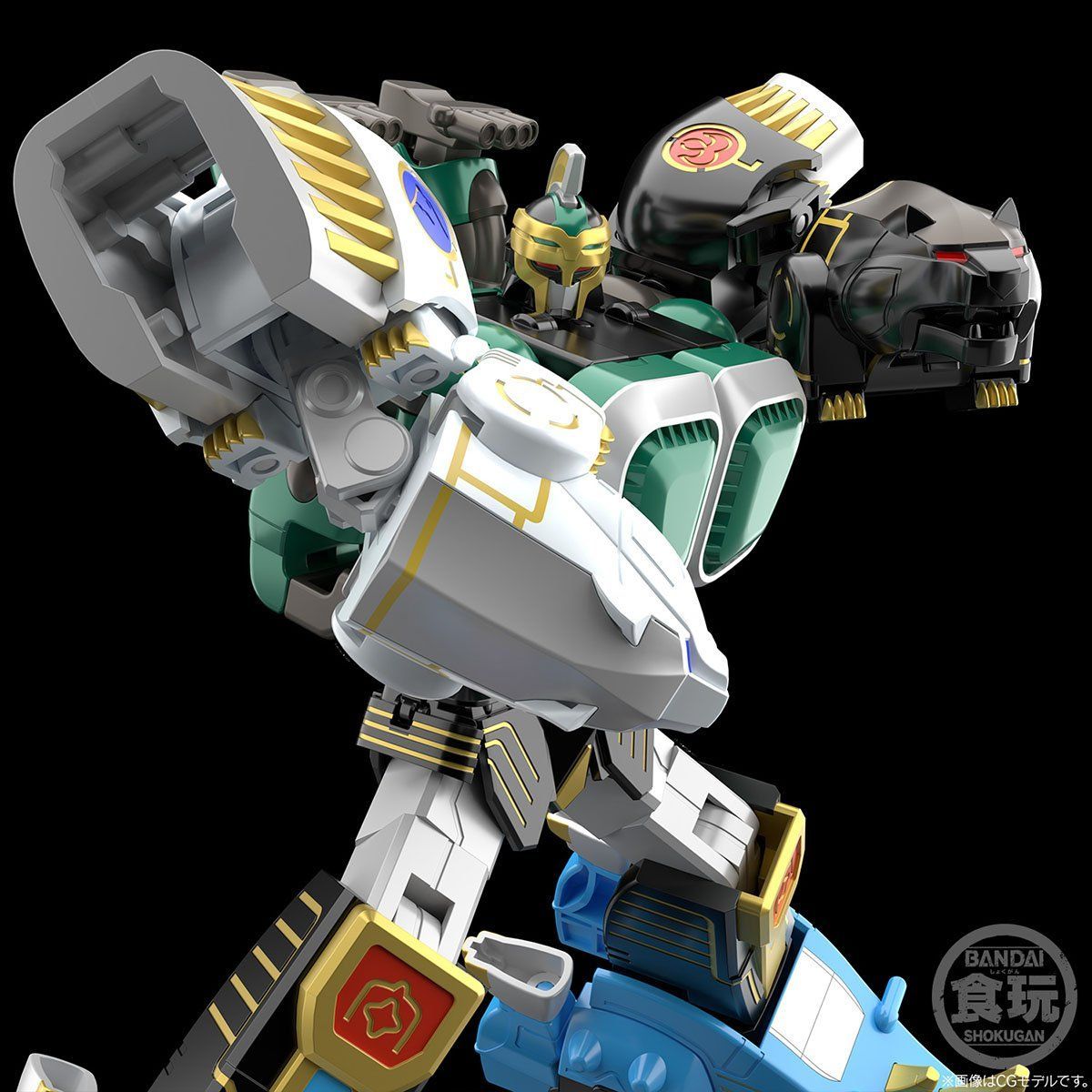 SMP [SHOKUGAN MODELING PROJECT] 百獣合体 ガオマッスル/ガオライノス