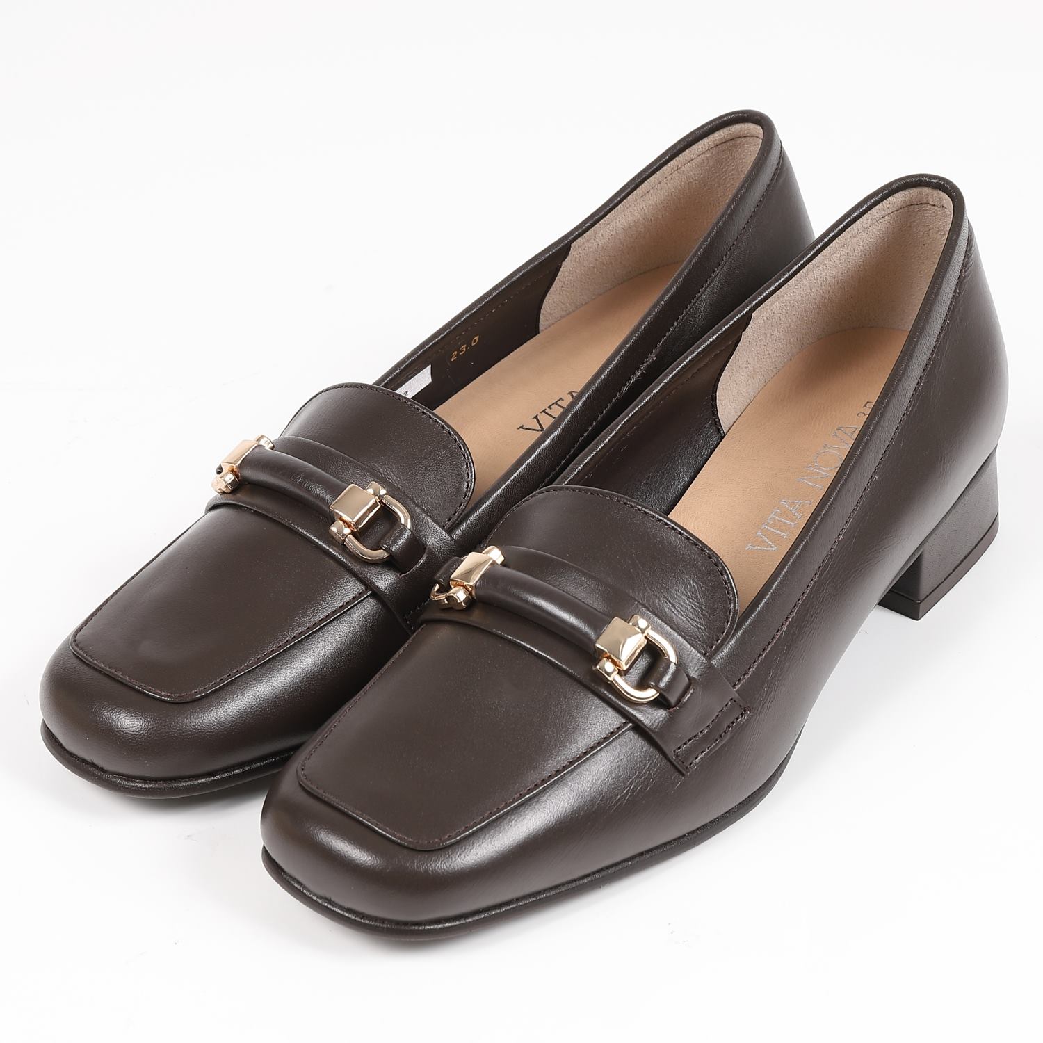 VITA NOVA（ヴィタノヴァ）ビットモカシンシューズ ブラック｜BARCLAY