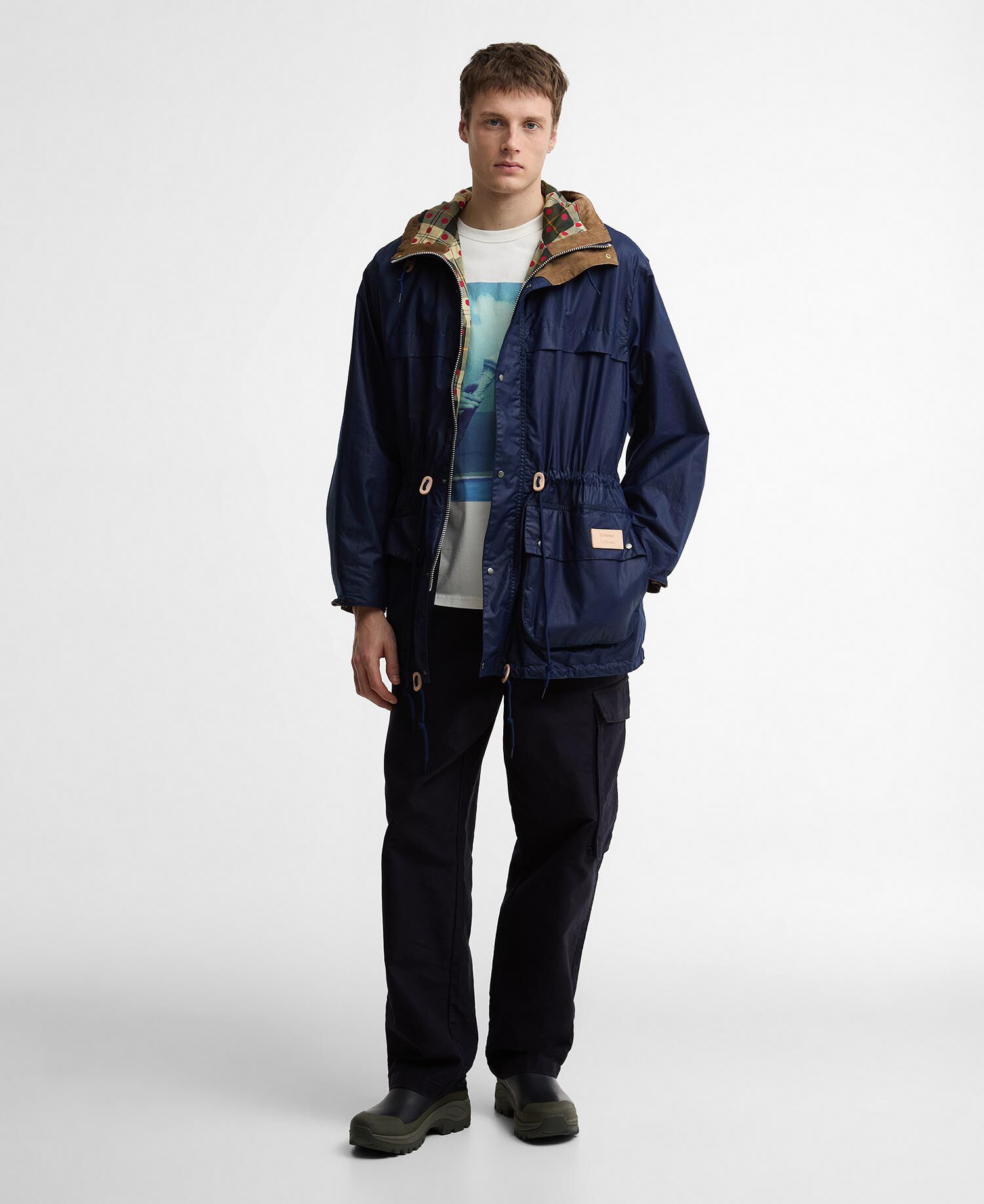 Buy Paul Smith Loves Barbour Durham Waxed Jacket for N/A 0.0