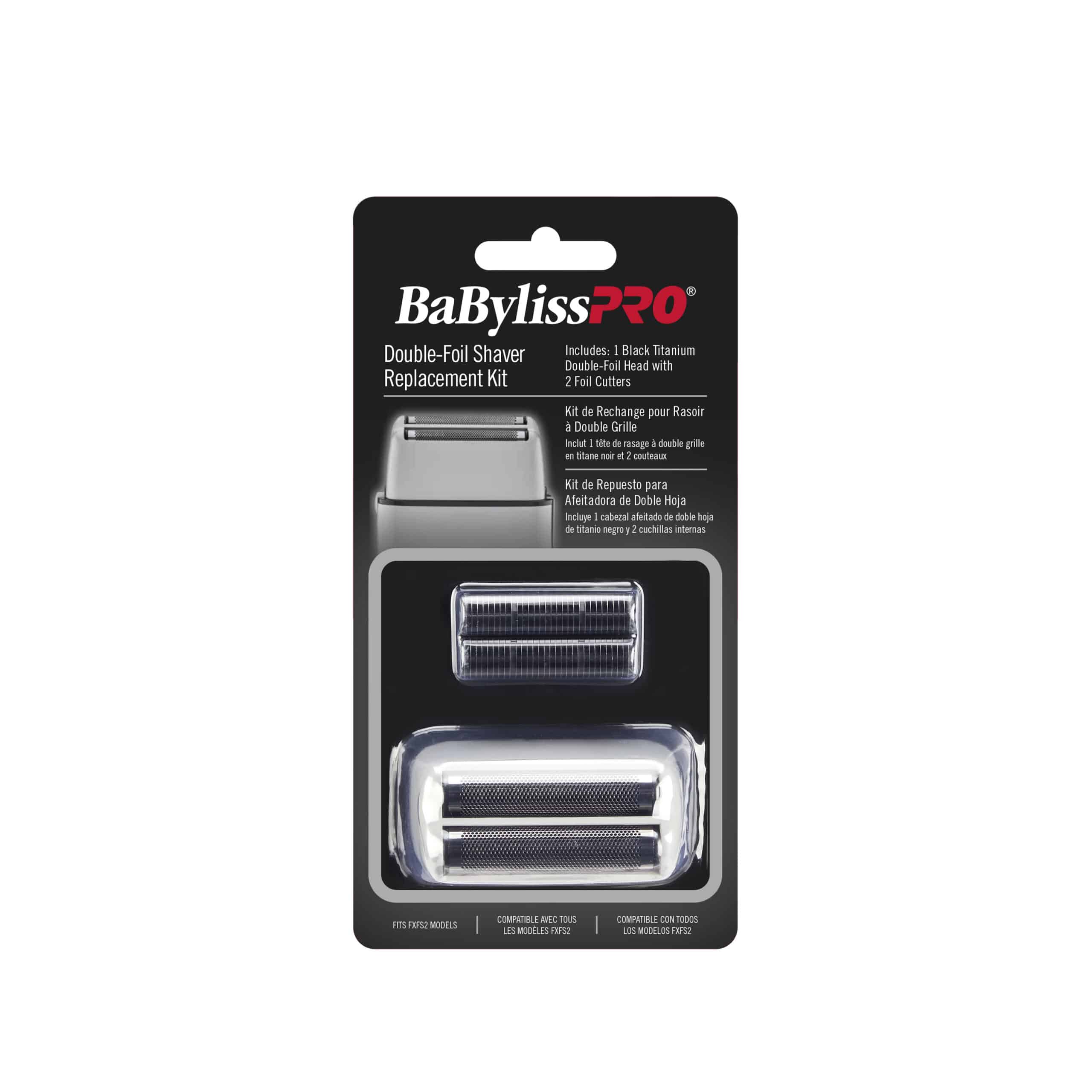 BabylissPro Replacement Foil and Cutter Grey #FXRF2GY - Barber