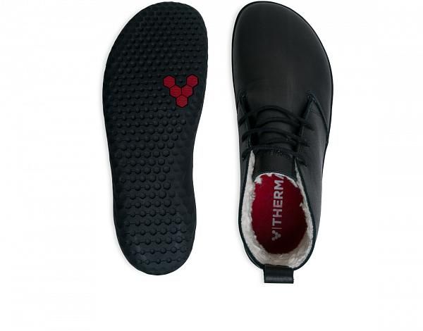 Barefoot Vivobarefoot Gobi III winter Womens black Barefoot shoes
