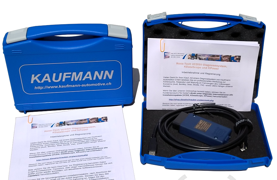 Ross-Tech HEX-NET VCDS ® WiFi OBD II diagnostic tool for VAG vehicles