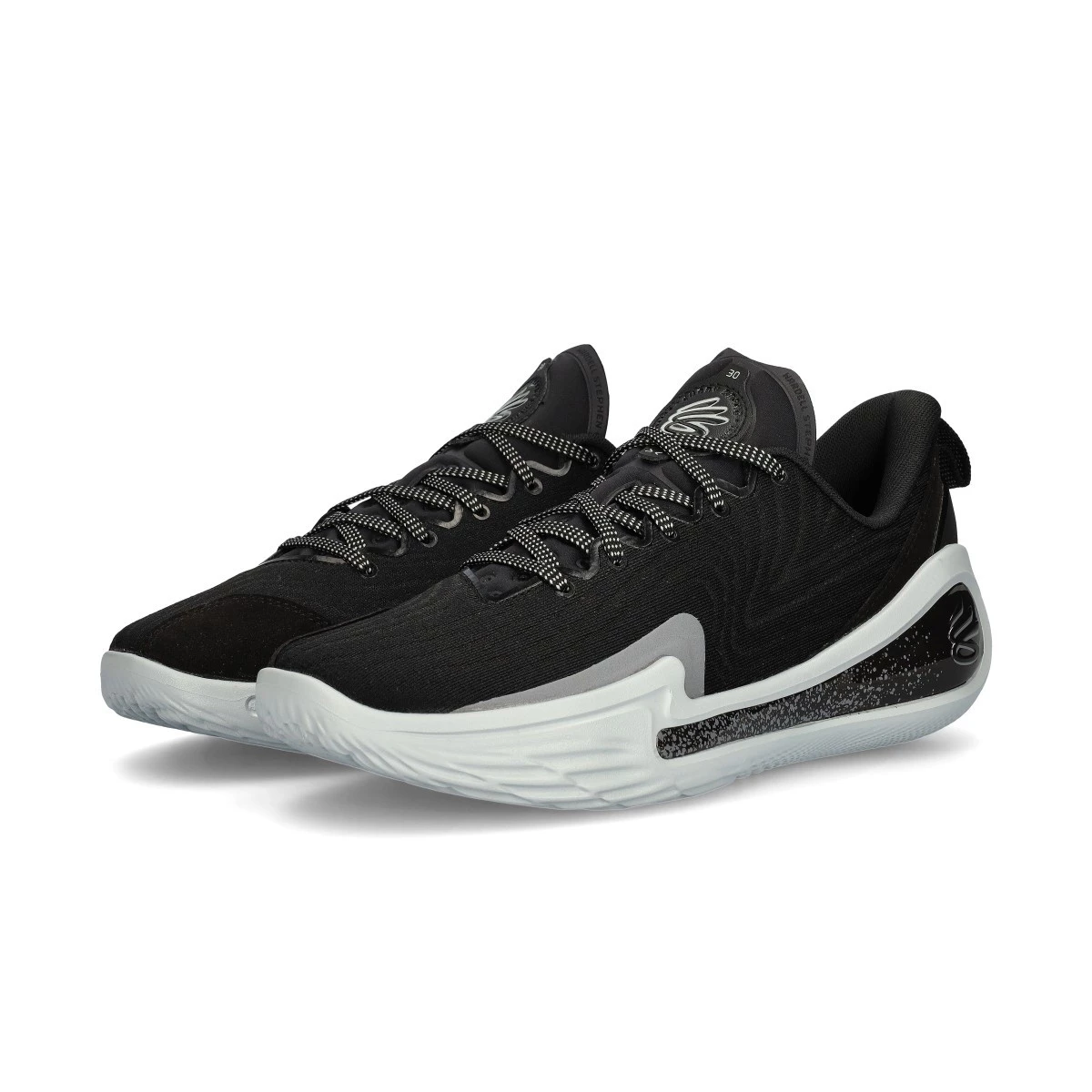Basketballschuhe Under Armour Curry 12 Dunkle Energie Schwarz