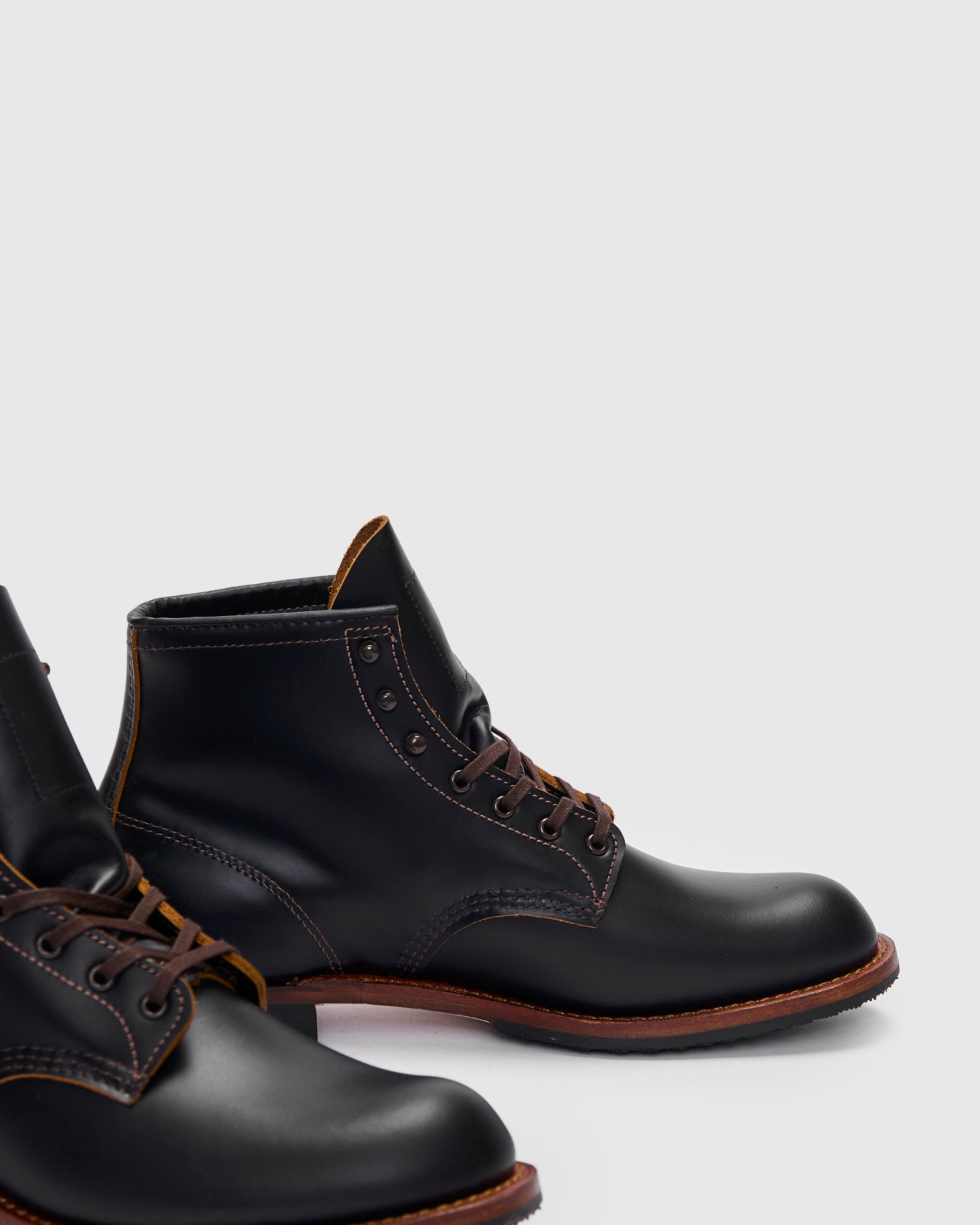 9060 Flatbox Beckman Boot in Black Klondike – Blue Owl Workshop