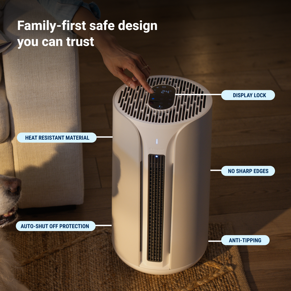 Blueair 3-in-1 Air Purifier T10i | Small Room Air Cleaning Power