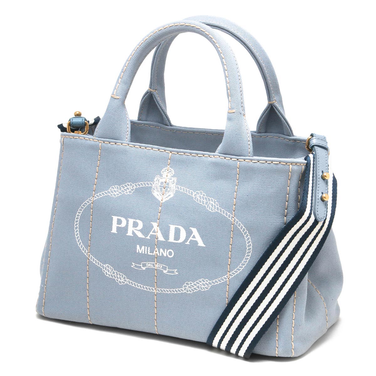 プラダ トートバッグ/ショルダーバッグ バッグ レディース カナパ 三角