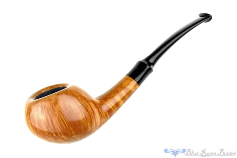 Nate King Pipe 413 Racing Shield with Bamboo – Blue Room Briars