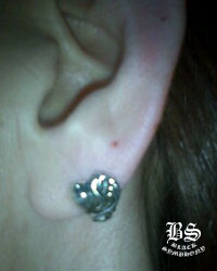 クロムハーツハートスタッド（ピアス）|クロムハーツ通販専門店