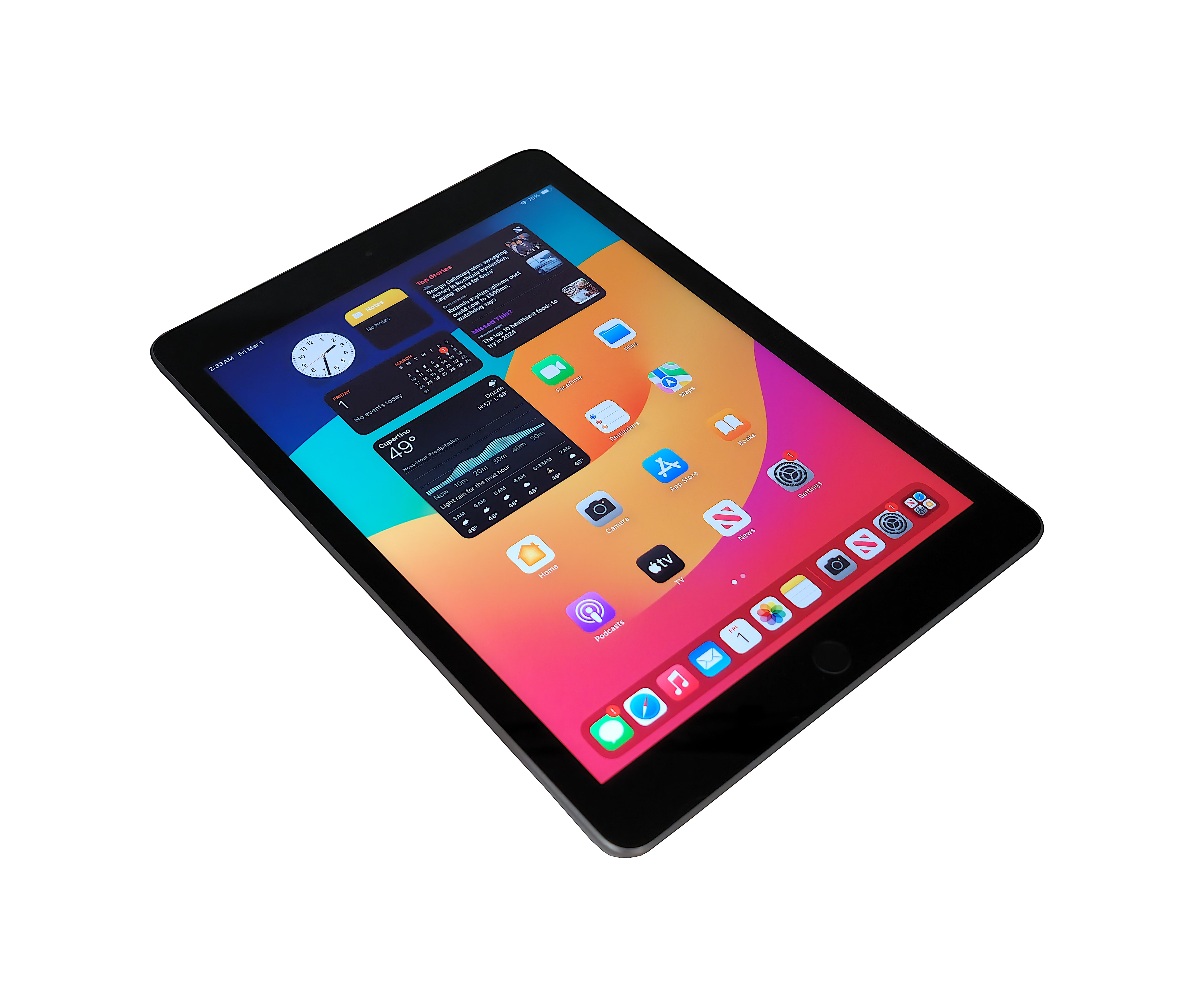 Apple iPad 6th Generation Tablet, 32GB, WiFi + GSM, Unlocked