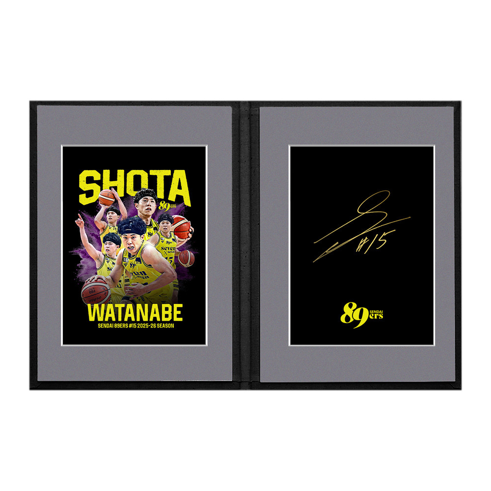 受注販売】【MyPLAYER COLLECTION 2025-26】選手直筆サイン入りフォト