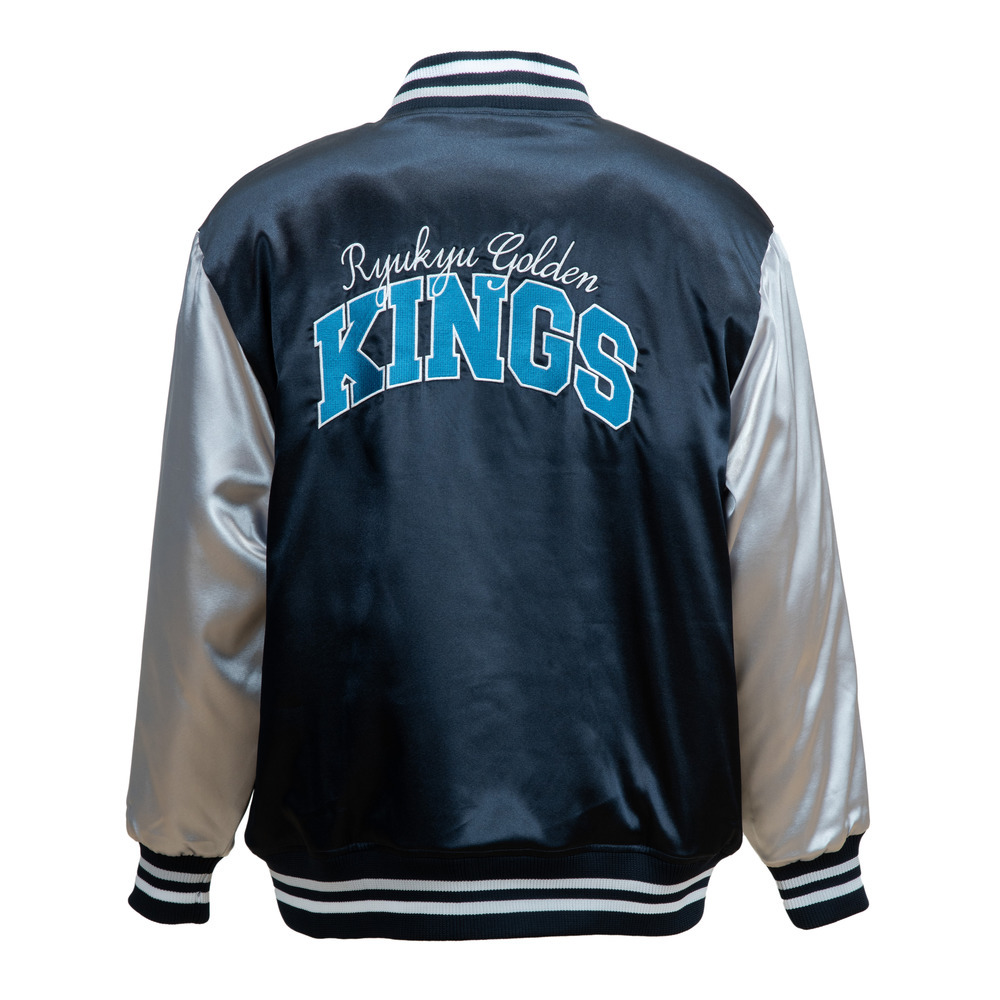 新商品】KINGS サテンスタジャン [NVY]｜琉球ゴールデンキングス｜B