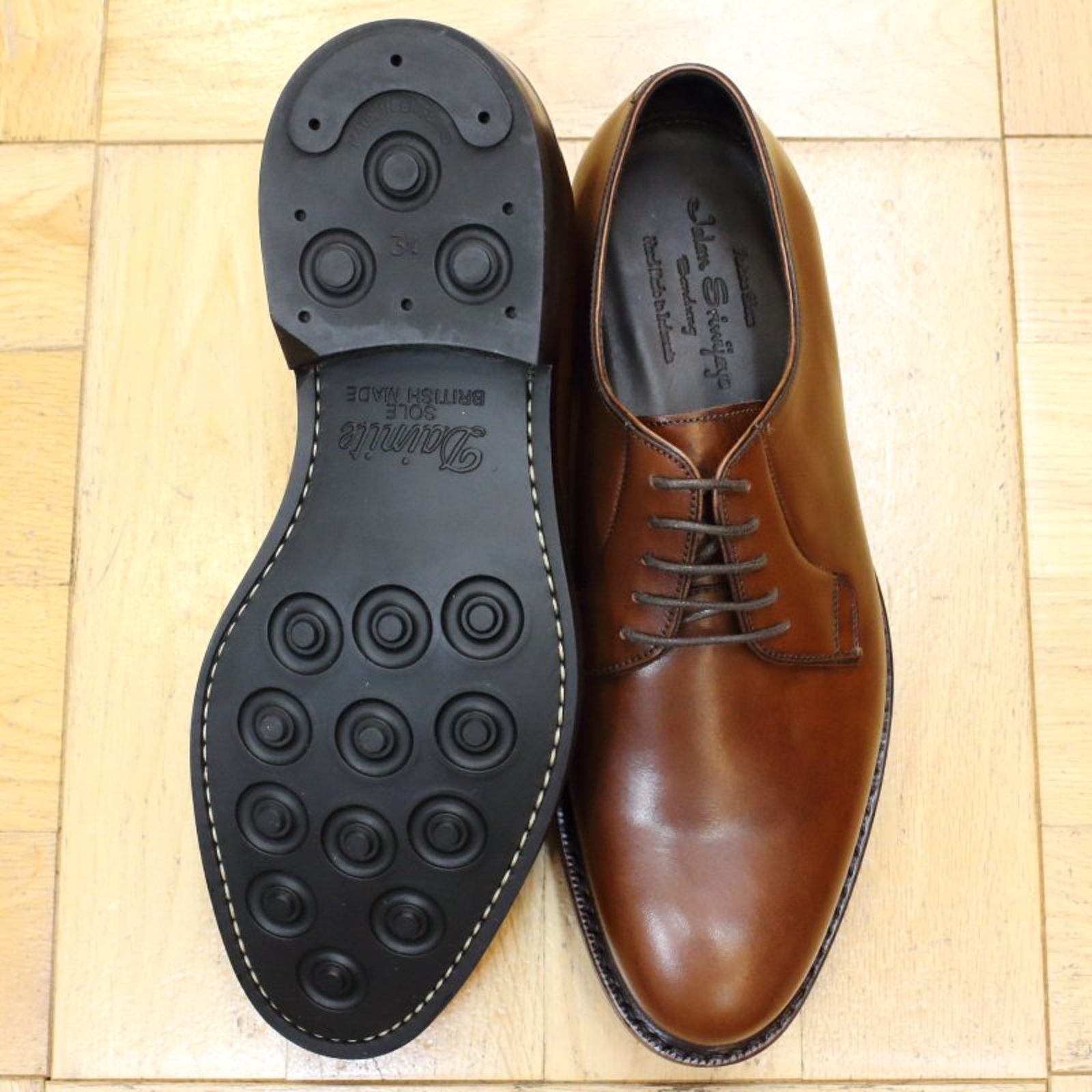 JalanSriwijaya 通販｜98651 プレーントゥ ダイナイトソール：CALF CUOIO