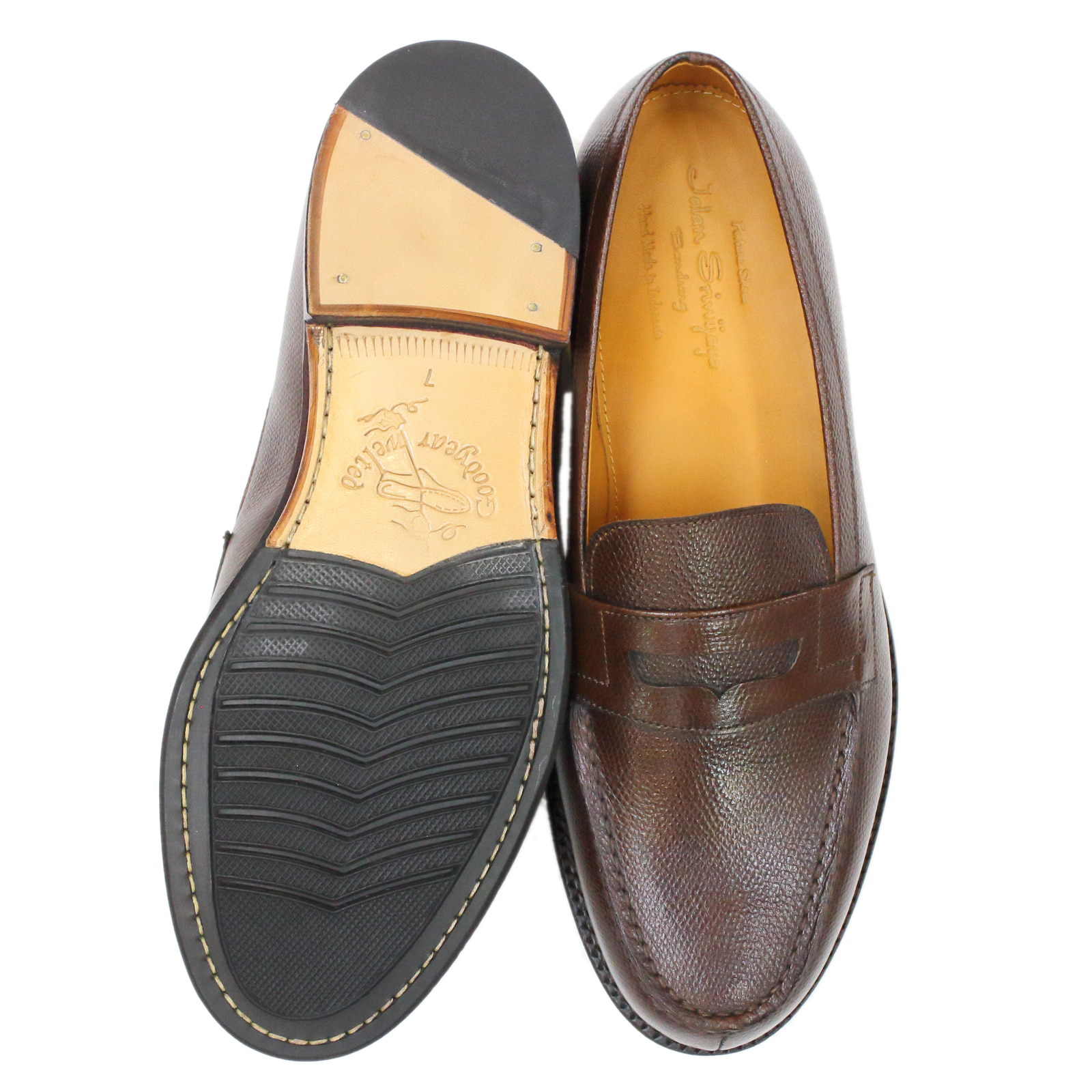 ジャランスリワヤ 革靴 通販｜98589 コインローファー：KARA GRAIN