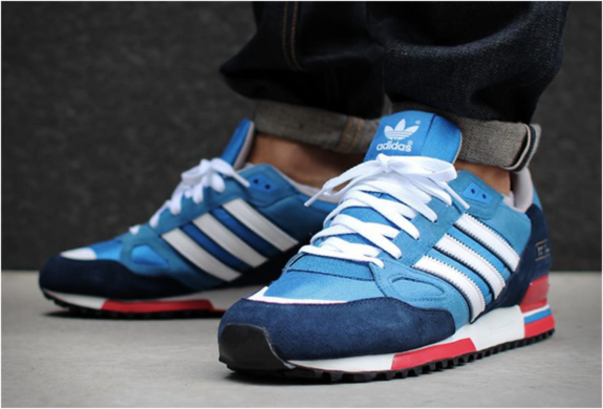 Adidas Zx750 Bluebird Dark Slate