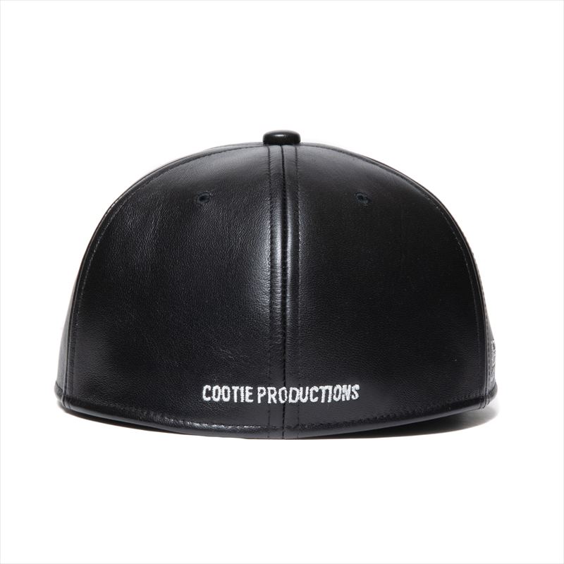 COOTIE PRODUCTIONS Leather 6 Panel Cap (Jakob Morley) LOVE