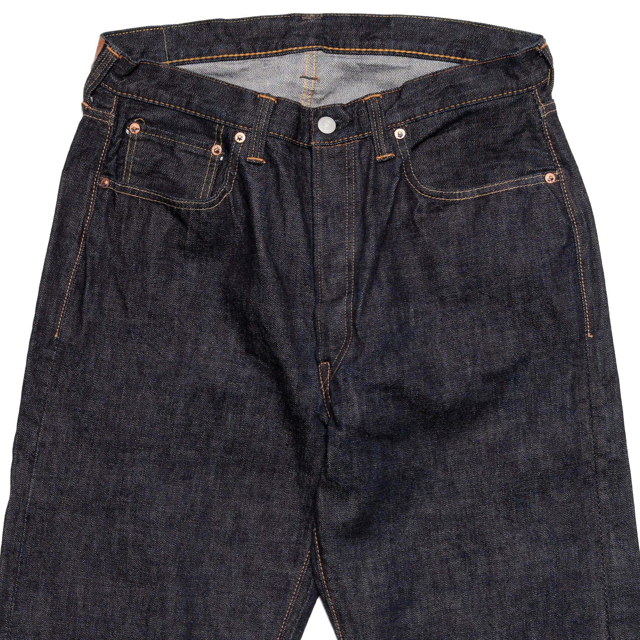 Fullcount 0105XXW Wide Heavy 15.5oz Selvedge Denim | BlackBlue