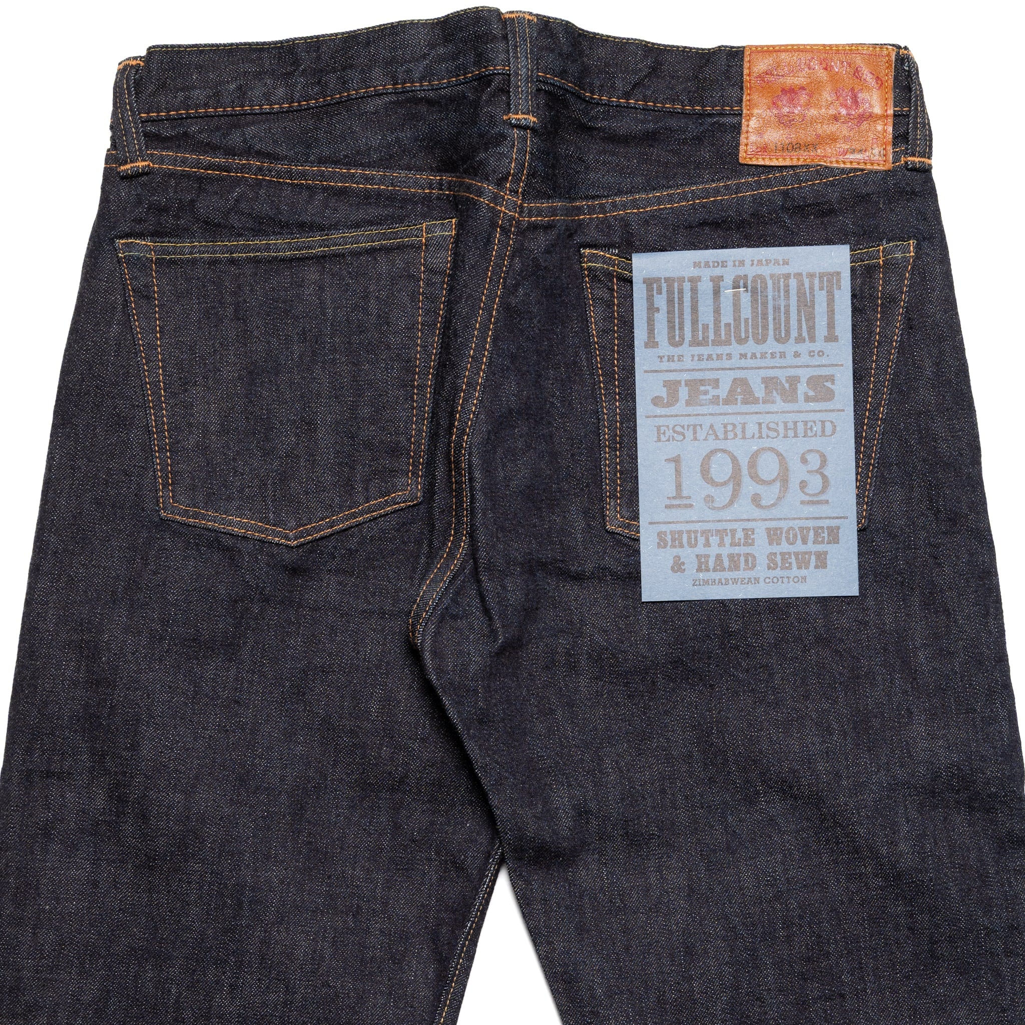 Fullcount 1108XXW Slim Straight Heavy 15.5oz Selvedge Denim
