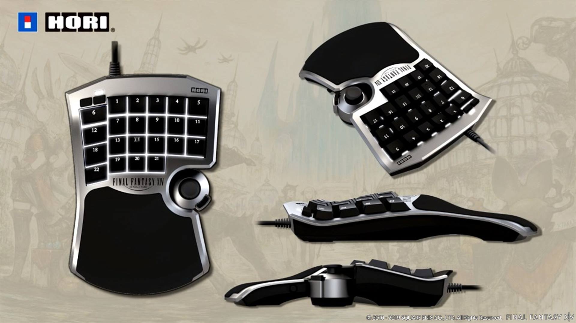吉田P監修 HORI製左手ゲーミングデバイスの予約が受付中！(受注生産