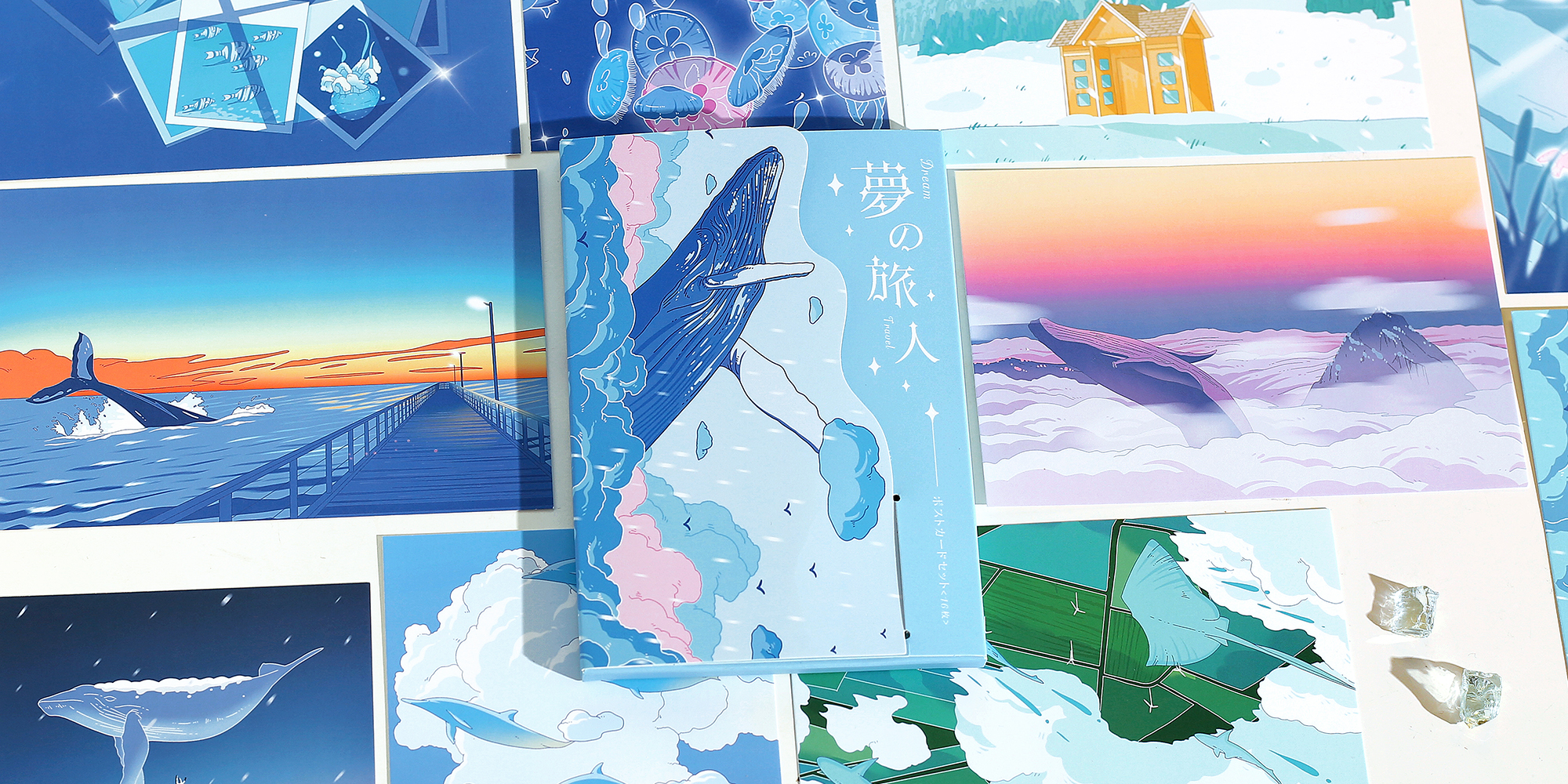 23.9 ポストカード - BGM-デザイン文具