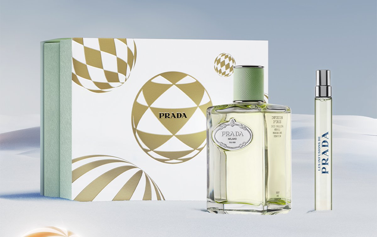 プラダ ビューティ×クリスマスコフレ2024】アイシャドウパレットの限定