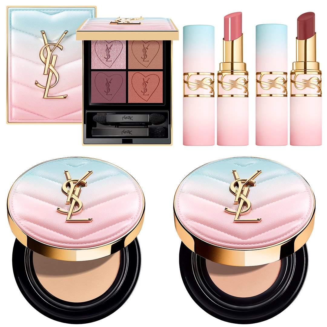 グラデーションのパッケージが可愛すぎ♡イヴ・サンローランの春の限定