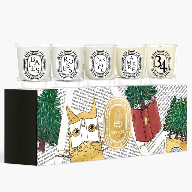 Diptyqueキャンドル5個セット フレグランスキャンドルコフレ(5個SET