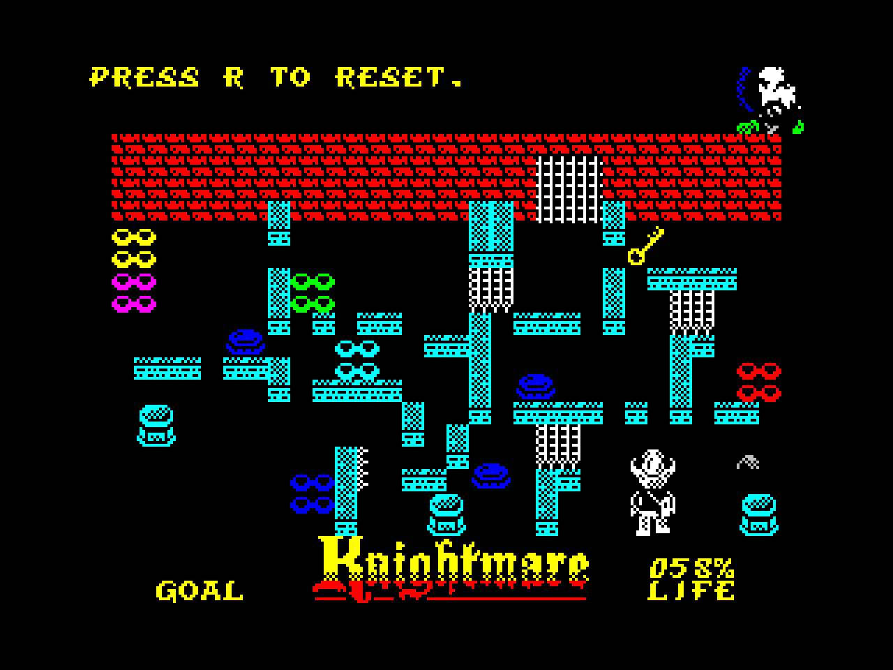 Knightmare - ZX Spectrum - Bitmap Soft
