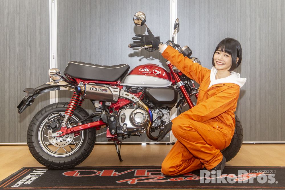 誰にでもできるマフラー交換！ モンキー125にOVER RACINGのTT-Formula