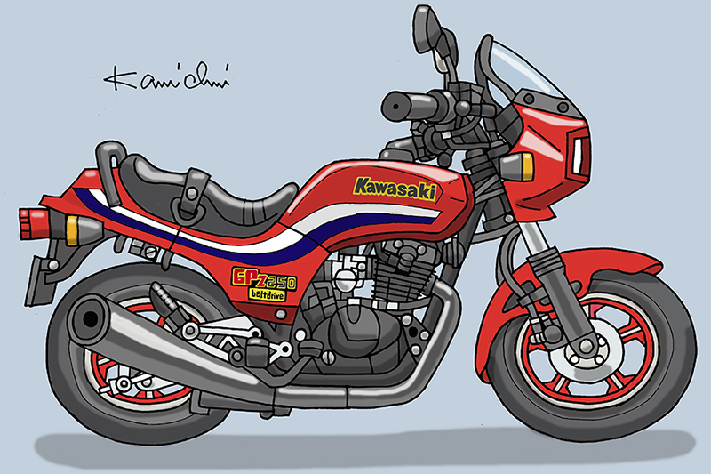 レトロバイク・グラフティ第127回KAWASAKI GPZ250（カワサキ GPZ250
