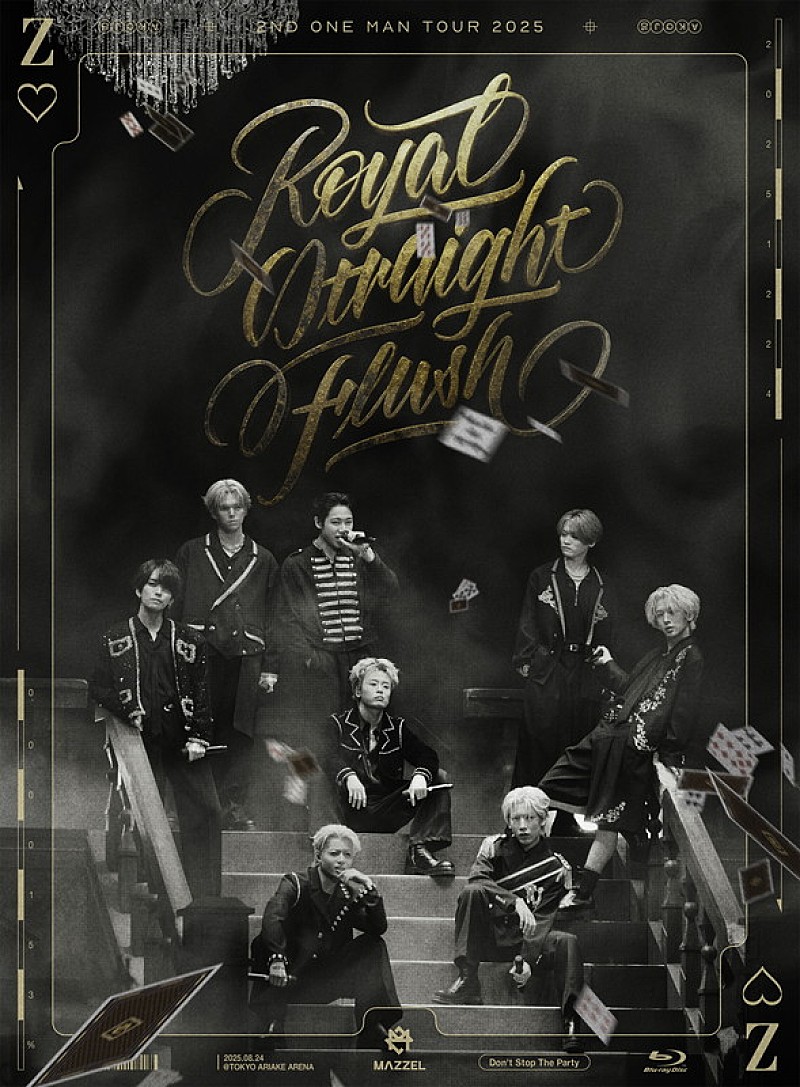 MAZZEL、ツアー【Royal Straight Flush】映像作品化 新曲「Only You